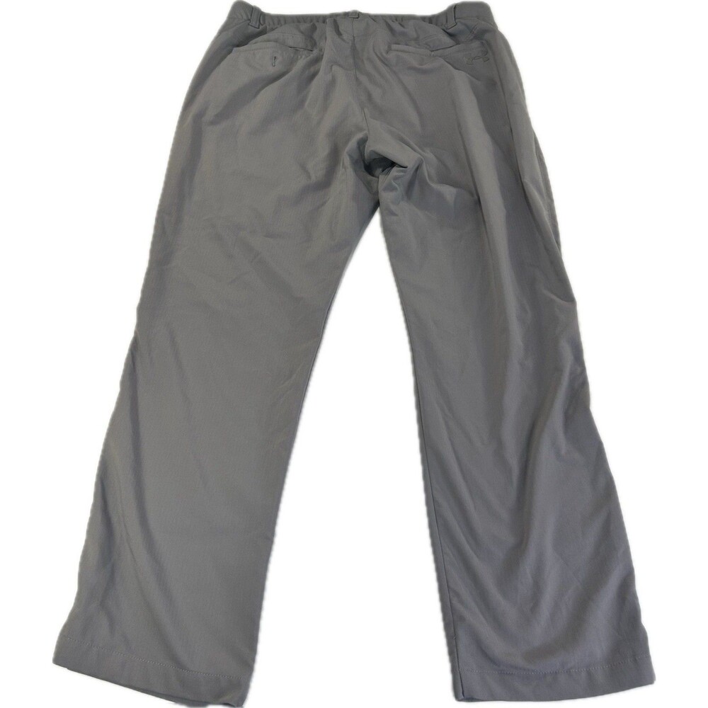 Under Armour Pants Men's 36x30 Gray Athletic Performance Golf Chino View 2
